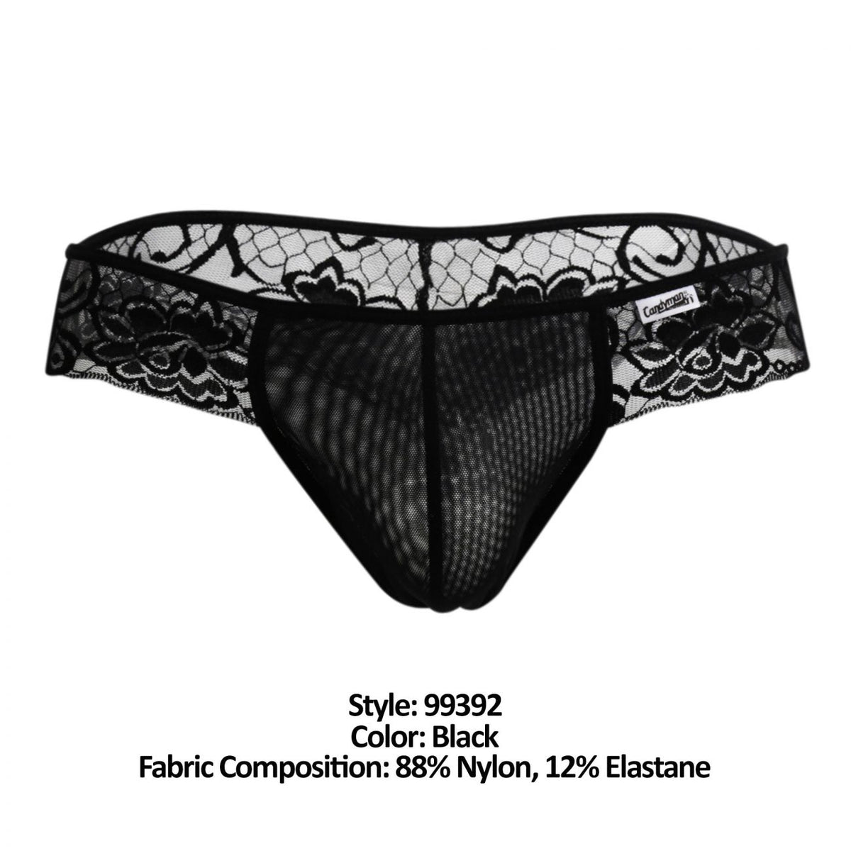 The CandyMan 99392 Thong with lace