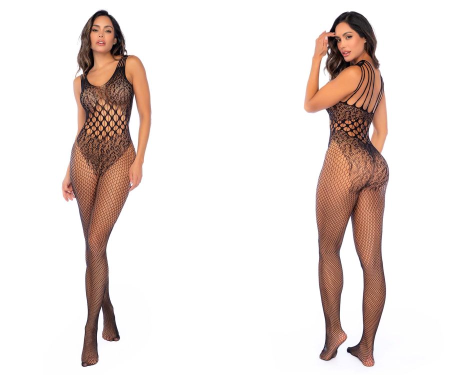 Leopard Fishnet Bodystocking