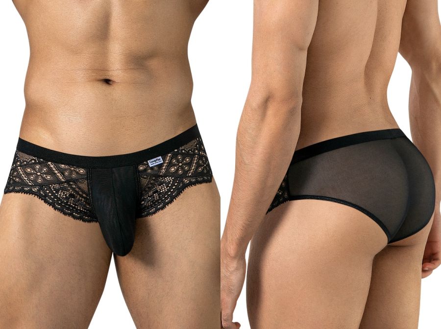 Mesh-Lace Briefs