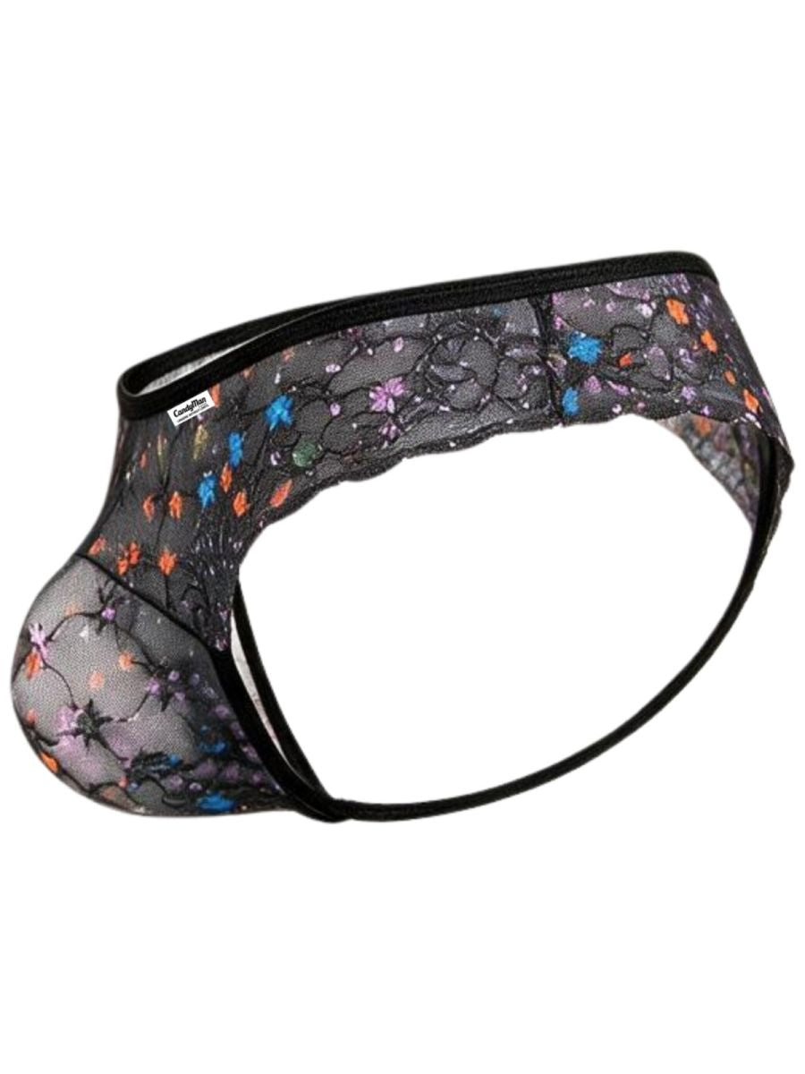 Printed Mesh Thongs