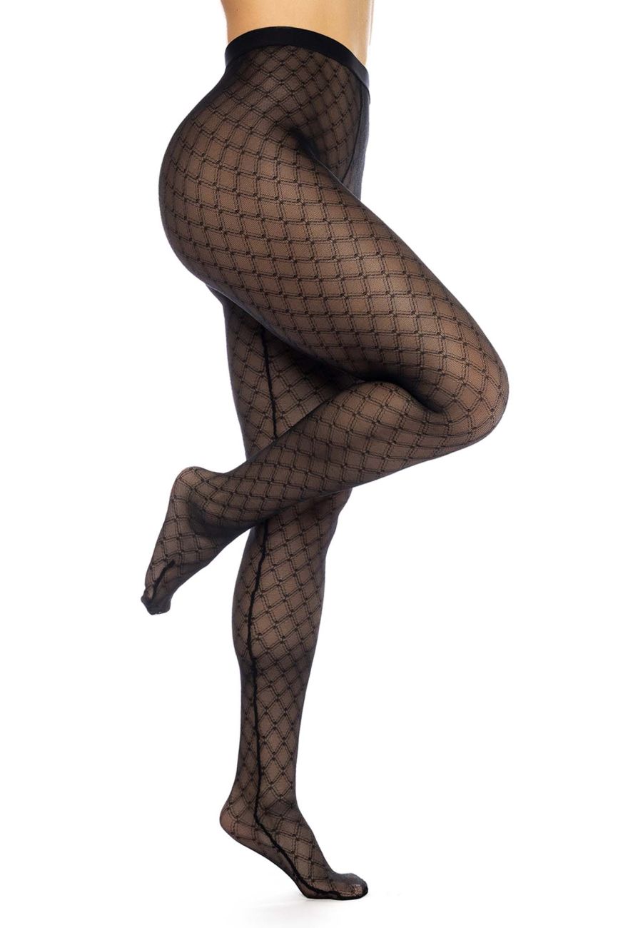 Diamond Mesh Pantyhose