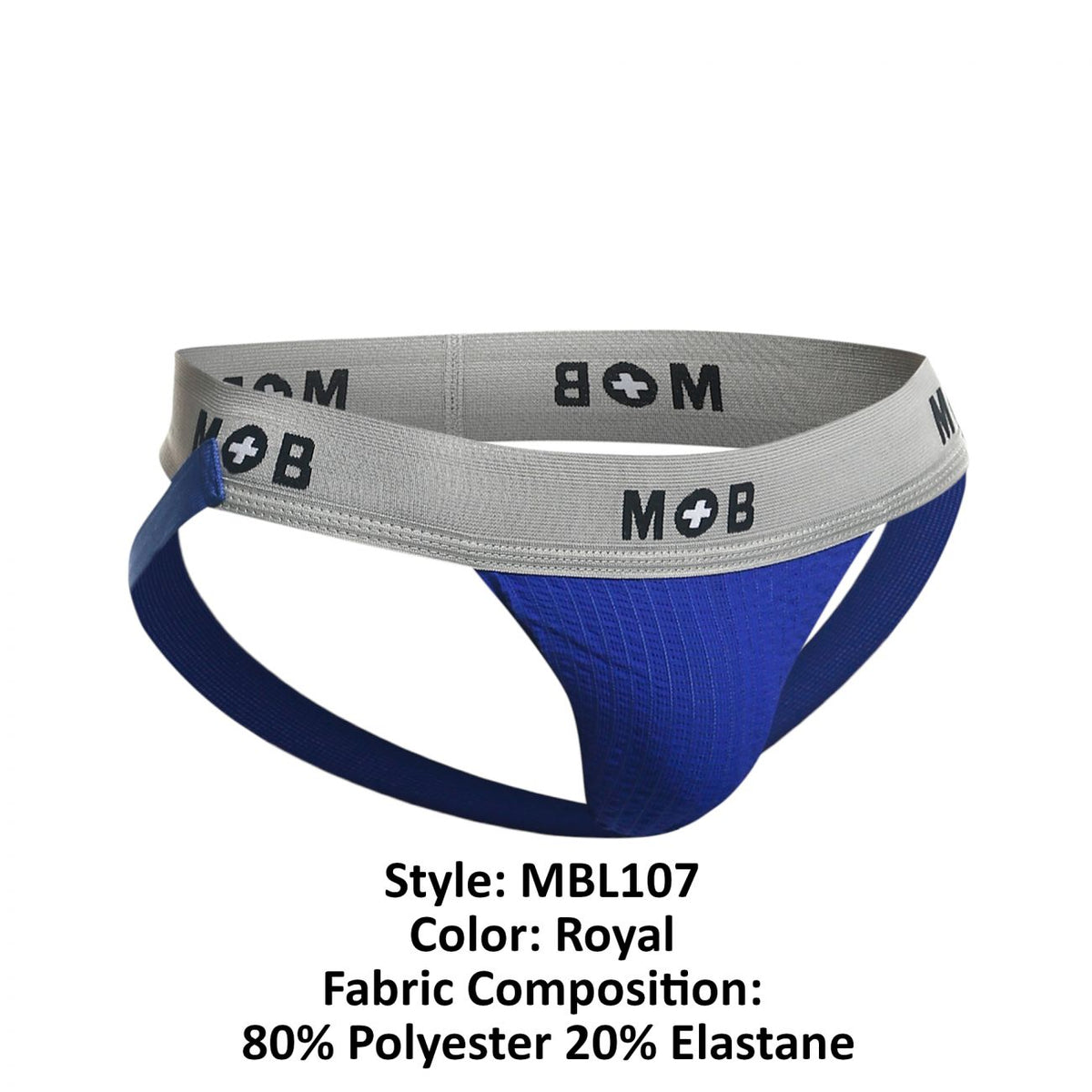 MOB Classic Fetish Jock 3 Inches Jockstrap