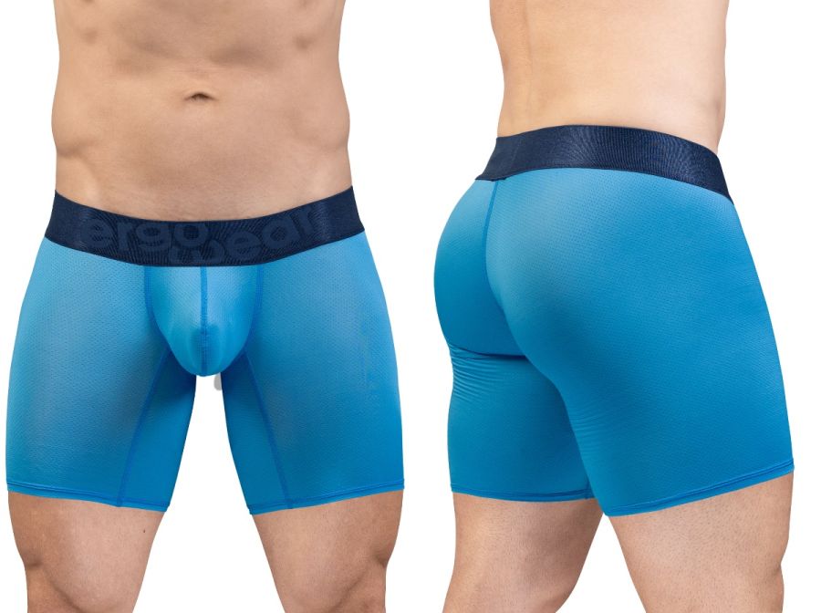 Men's MAX BOLD SE Boxer Briefs long leg sleek secure feel with contoured ergonomic pouch