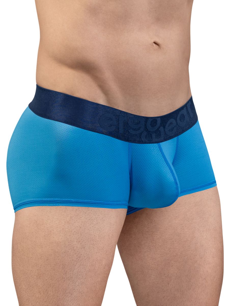 Men's ErgoWear trunk boxer briefs deliver a body-hugging fit with a clean, modern silhouette