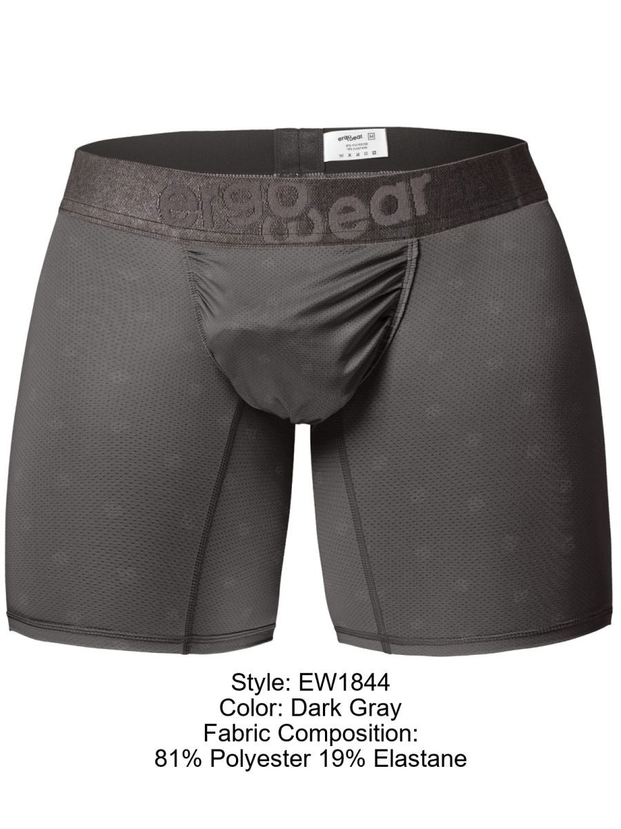 ErgoWear FEEL SE Boxer Briefs with contoured pouch and mid thigh cut