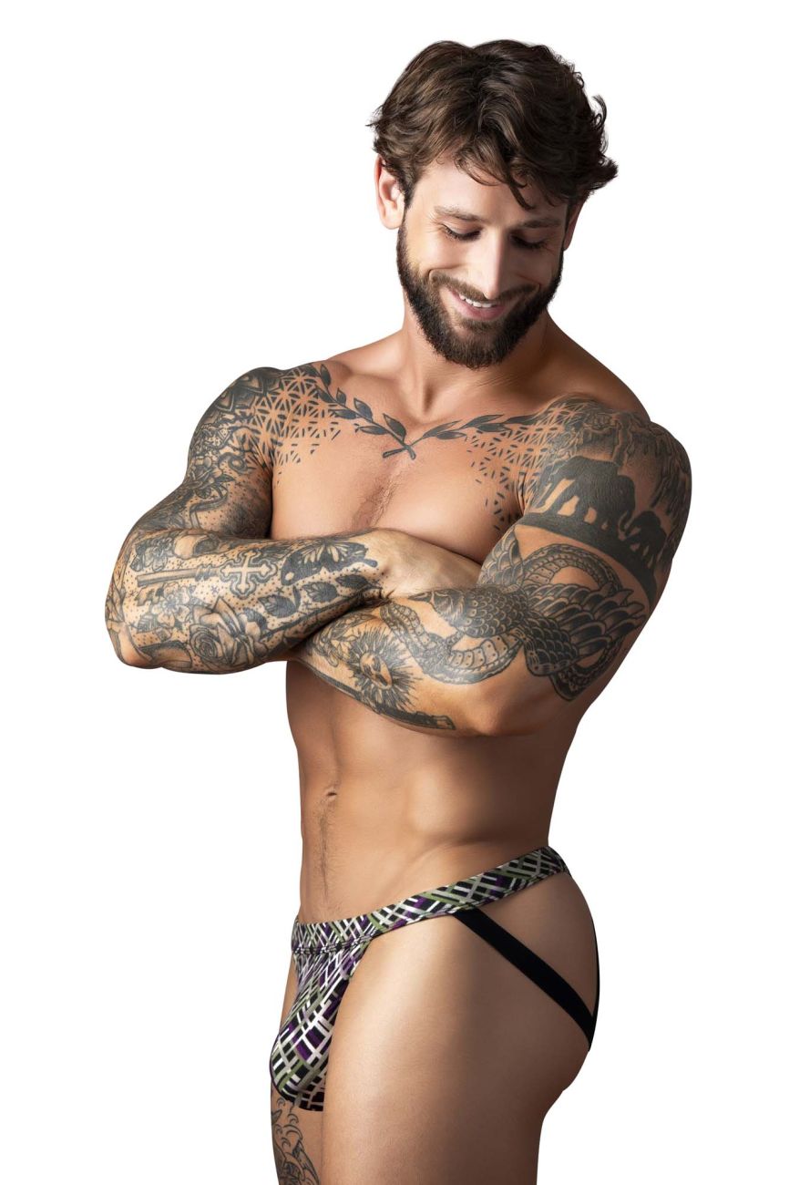 Gridlocked Strappy Ring Jock