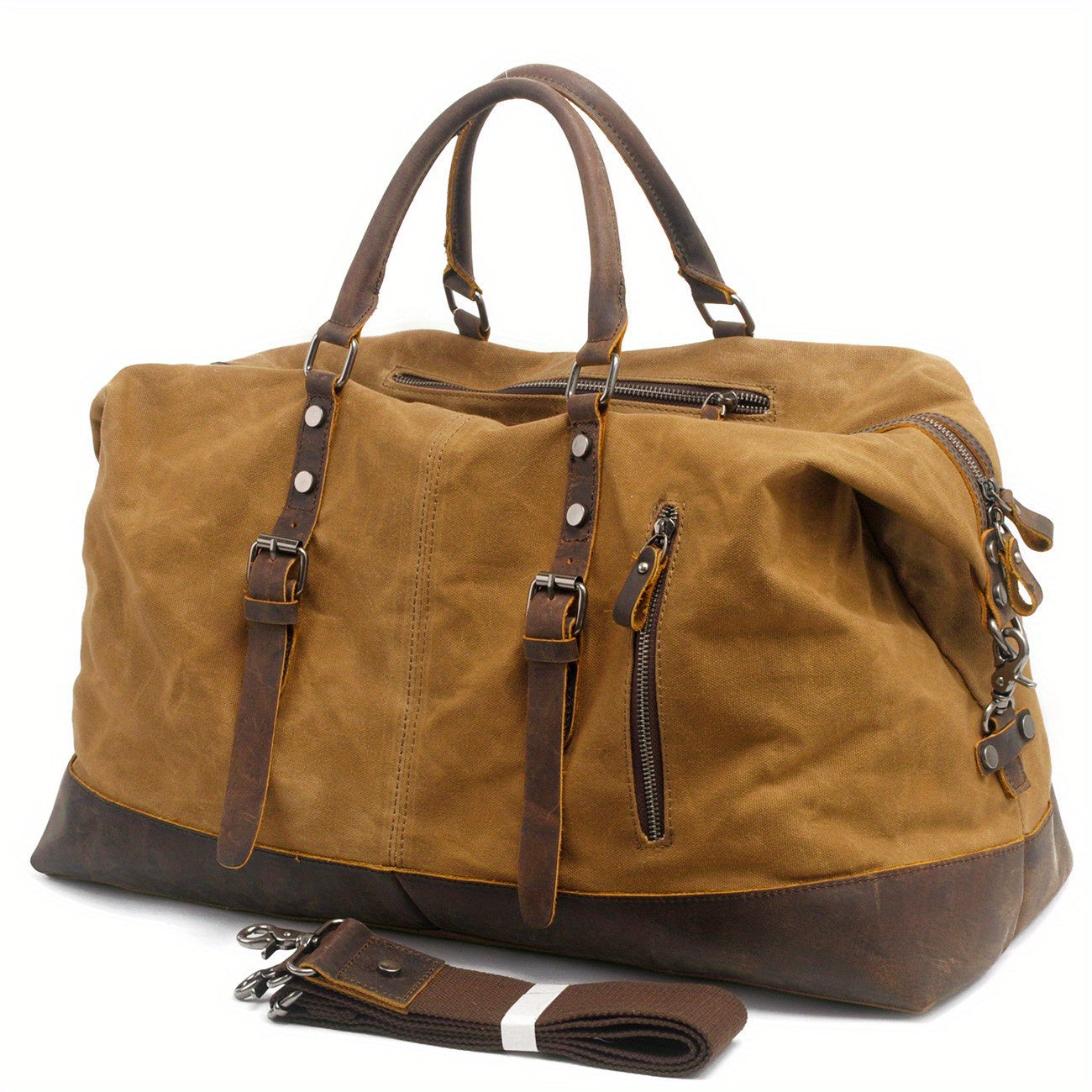 Travel in Style: Chic, Spacious, Lightweight Retro Duffle Bag - Versatile Travel & Storage Solution