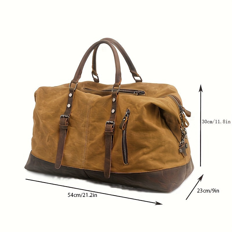 Travel in Style: Chic, Spacious, Lightweight Retro Duffle Bag - Versatile Travel & Storage Solution