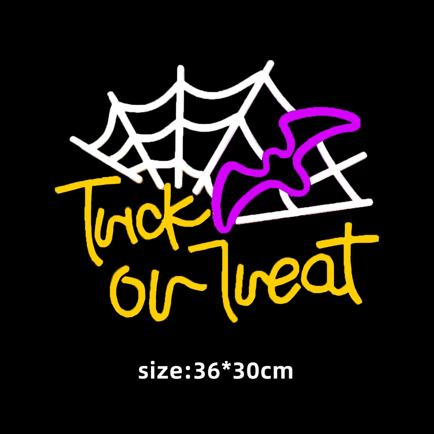 Halloween Neon Sign Halloween Funky Party Til We Are Ghosts LED Light Halloween Neon Sign Spooky Atmosphere Wall Decorations