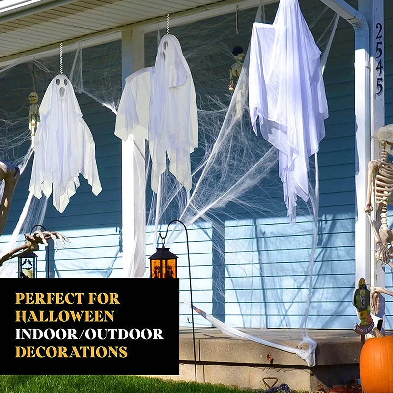 Halloween Spooky Hanging Pendant Halloween Decorations Garden Ghost Horror Props DIY Party Decoration Home Bar Hanging Ornament