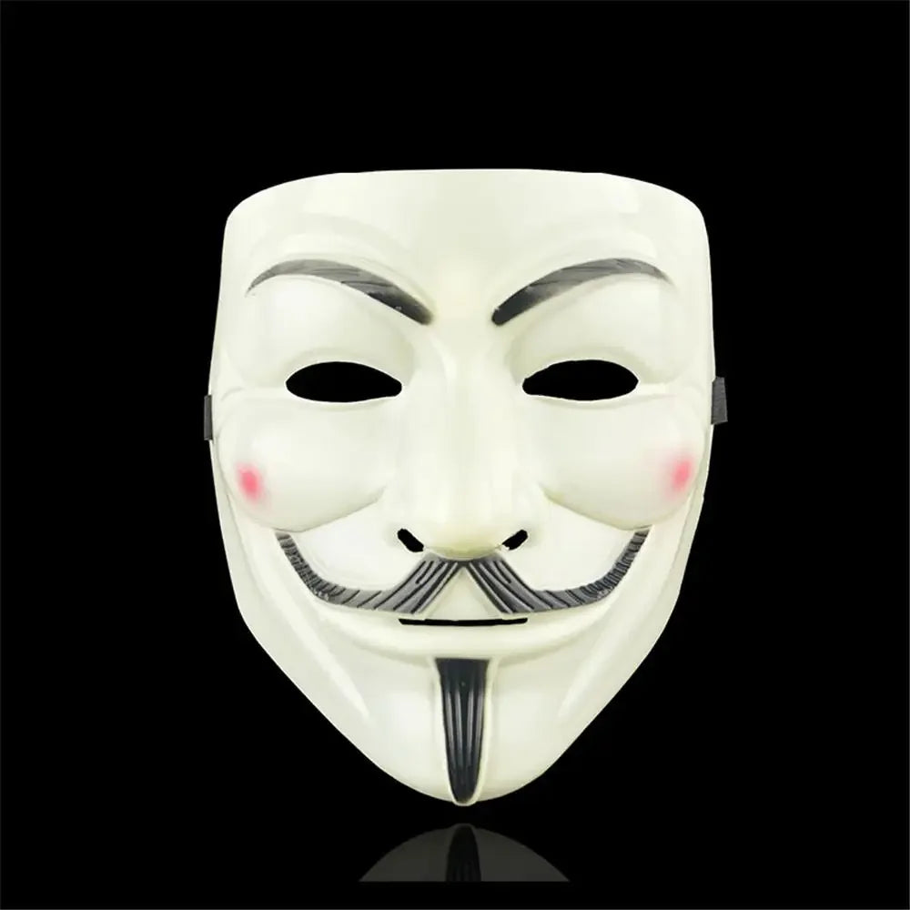 Halloween Cosplay Masks V for Vendetta Movie Anonymous Mask for Adult Kids Film Theme Mask Party Gift Cosplay Costume Accessory