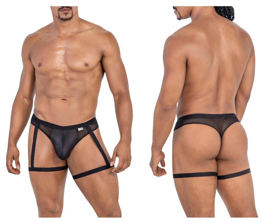 Garter Mesh Thongs