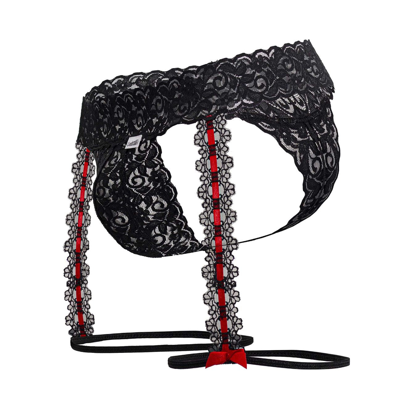 Lace Garter Thongs