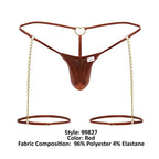 Chain-Garter Thongs