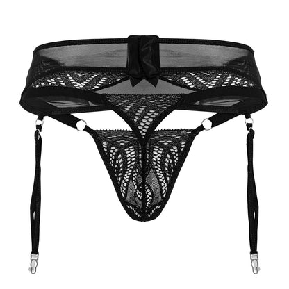 Lace-Garter Outfit