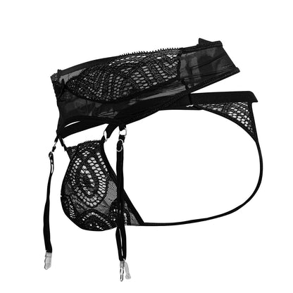 Lace-Garter Outfit