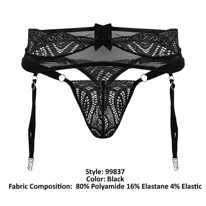 Lace-Garter Outfit