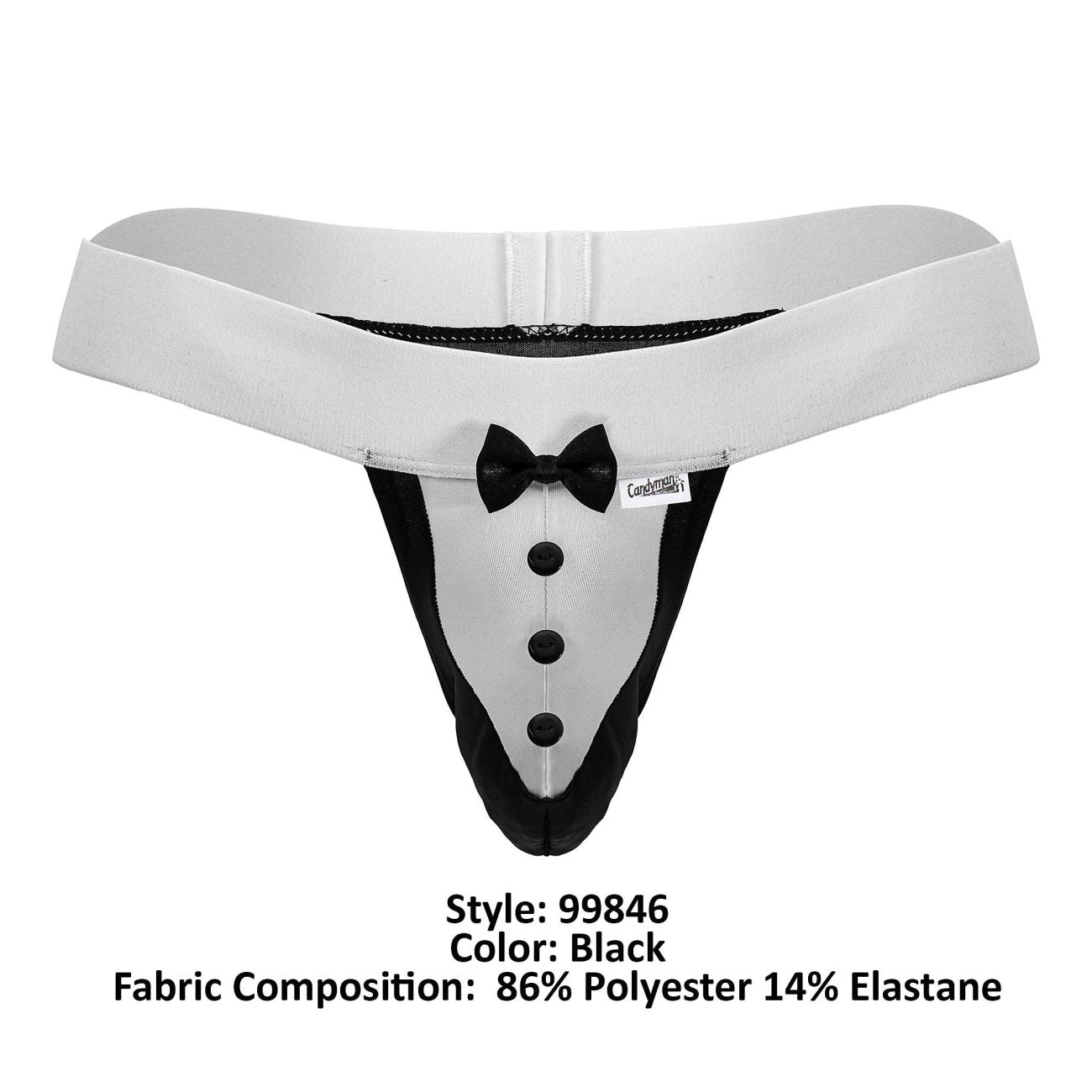 Tuxedo Thongs