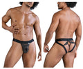 Lace-Mesh Thongs