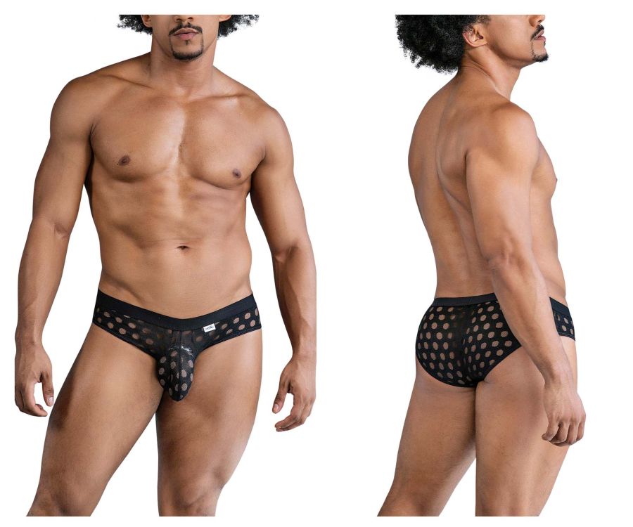 Polka Mesh Briefs