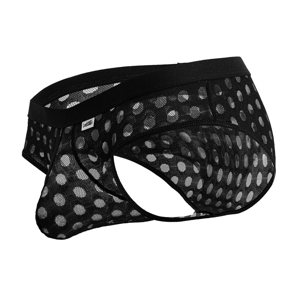 Polka Mesh Briefs
