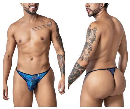 Water prints Thongs