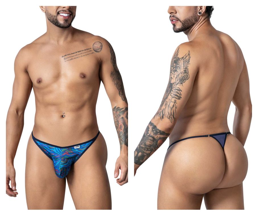 Water prints Thongs
