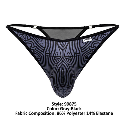 Water prints Thongs