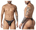 Water prints Thongs