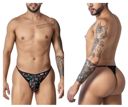Water prints Thongs