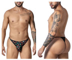 Water prints Thongs