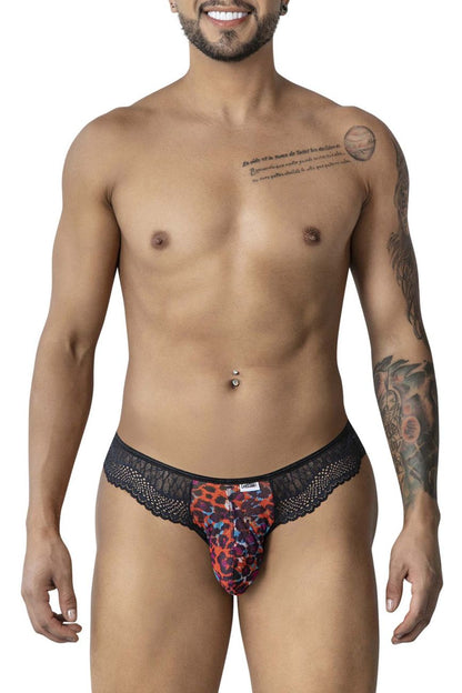 Leopard Thongs