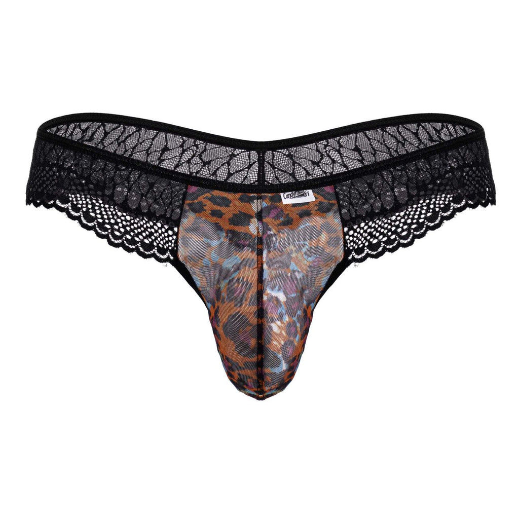 Leopard Thongs