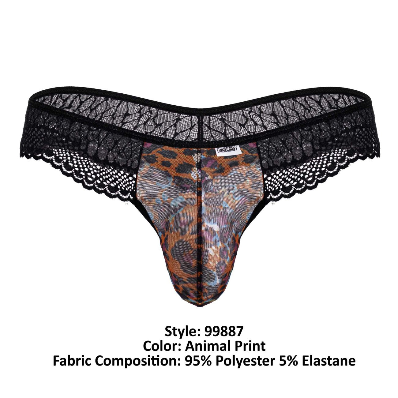 Leopard Thongs