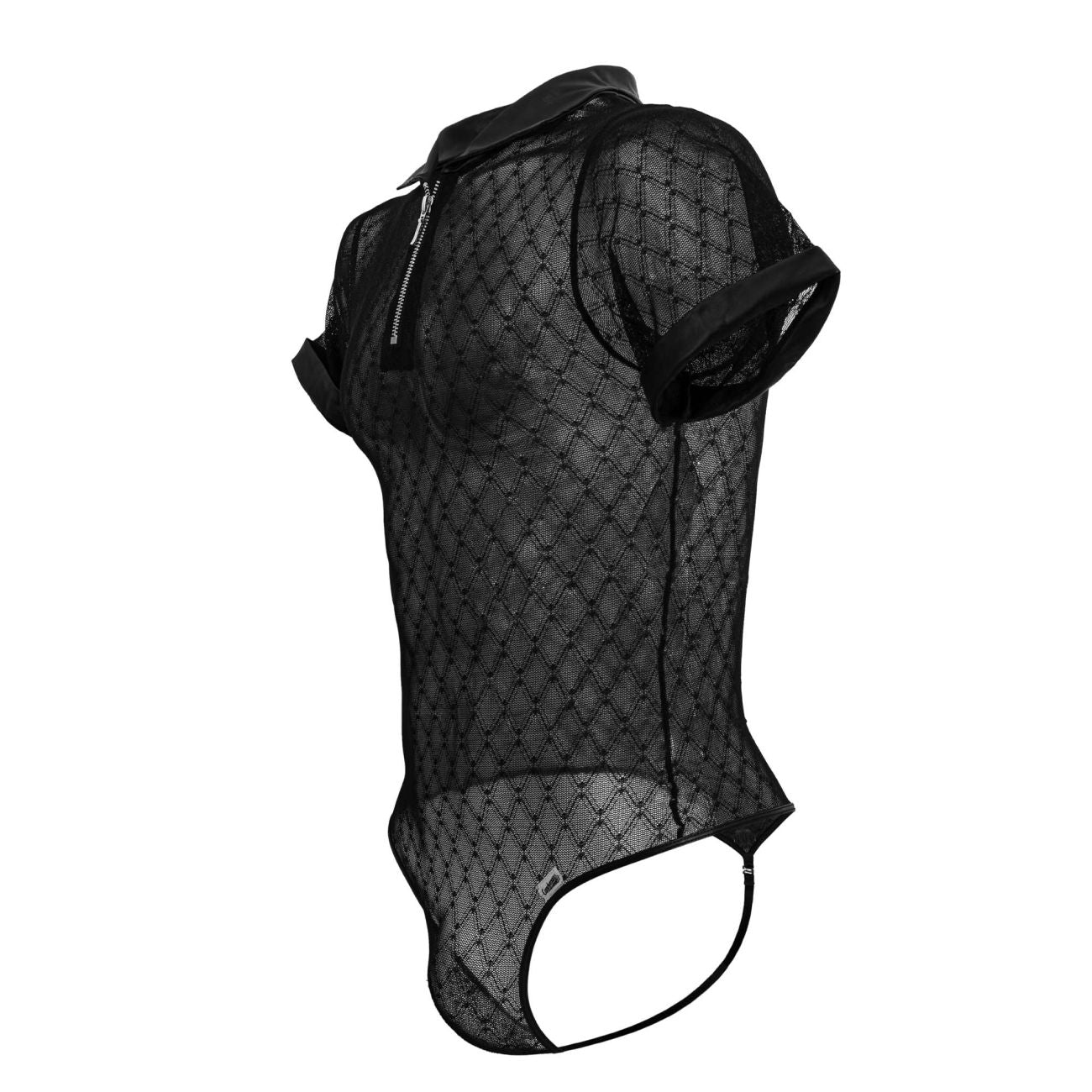 Geometric Mesh Bodysuit