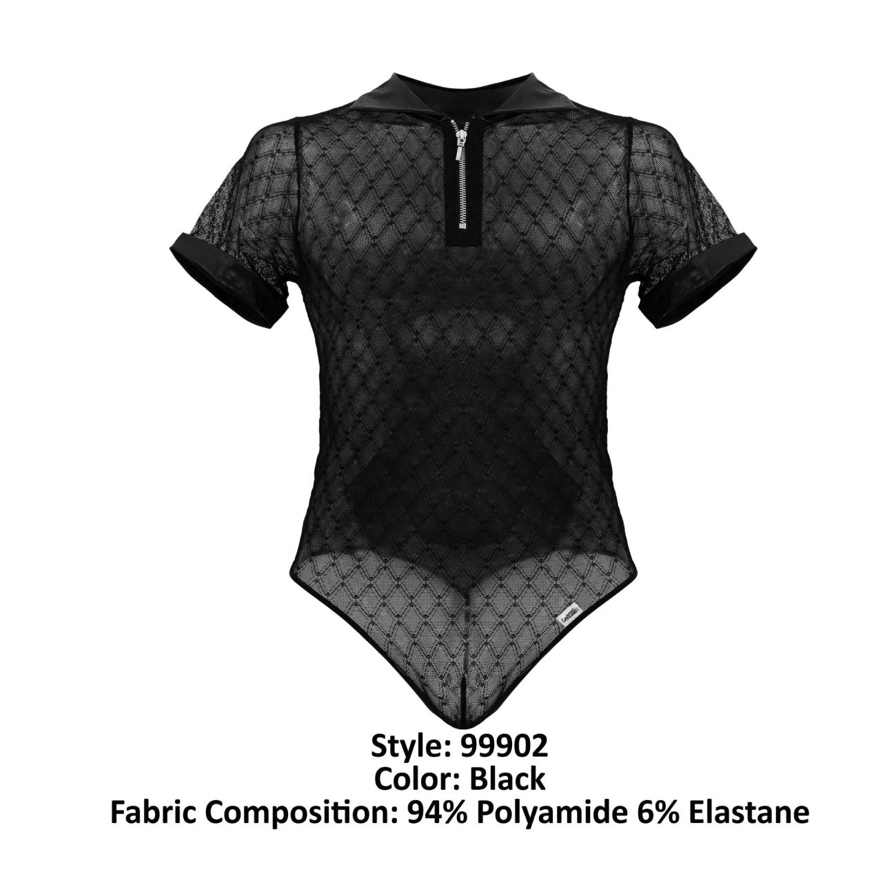 Geometric Mesh Bodysuit