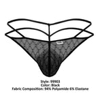 Geometric Mesh Thongs
