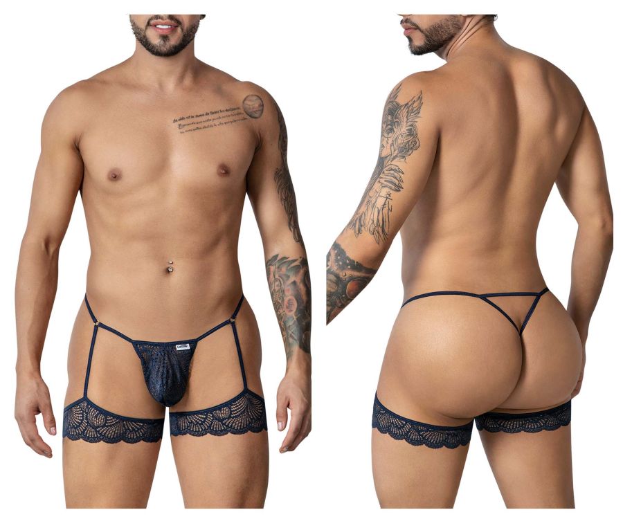 Garter Lace Thongs