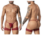Garter Lace Thongs