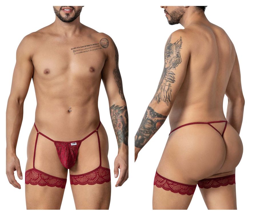 Garter Lace Thongs
