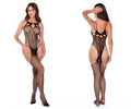 Fishnet Bodystocking with Rhinestone Detail