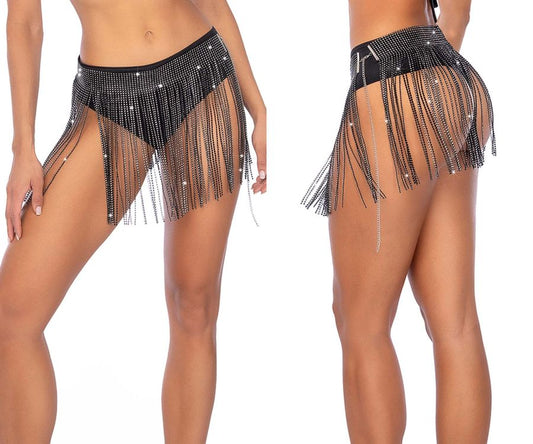 Glam Fringe Belt