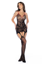 Snake Fishnet Bodystocking