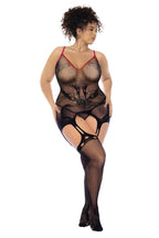 Snake Fishnet Bodystocking