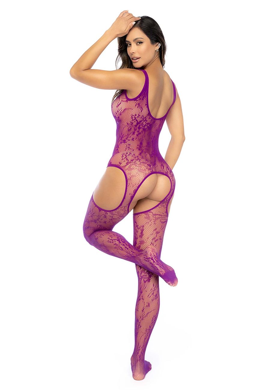 Floral Fishnet Bodystocking