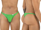 Men's Vibrant printed thong