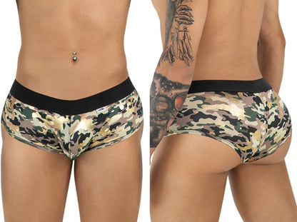 Men's low rise boxer brief trunks