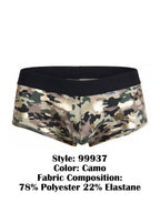 Men's low rise boxer brief trunks