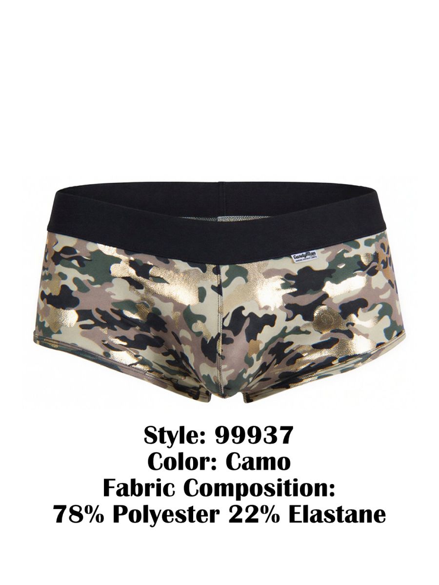 Men's low rise boxer brief trunks