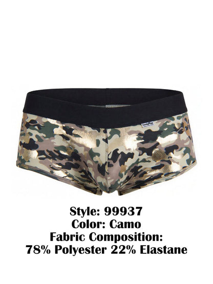 Men's low rise boxer brief trunks